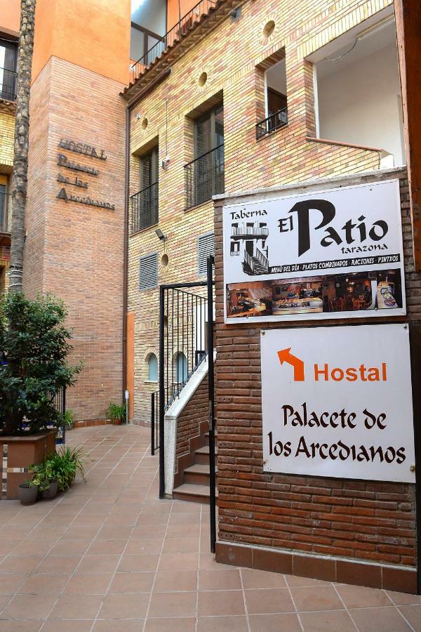 Hostal Palacete De Los Arcedianos Tarazona Bagian luar foto